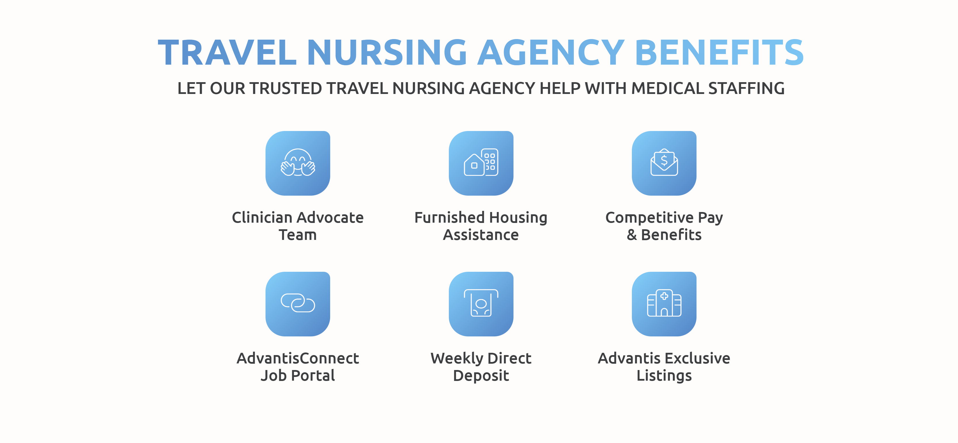 Advantis Medical benefits section